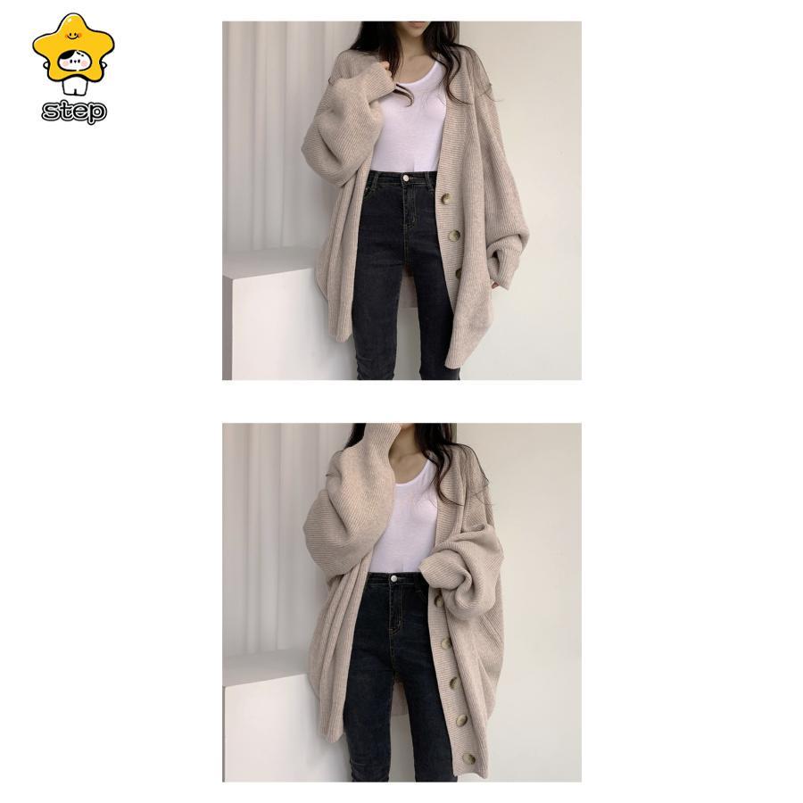 ニットカーディガン カーディガン レディース 秋 春 秋冬 ロング