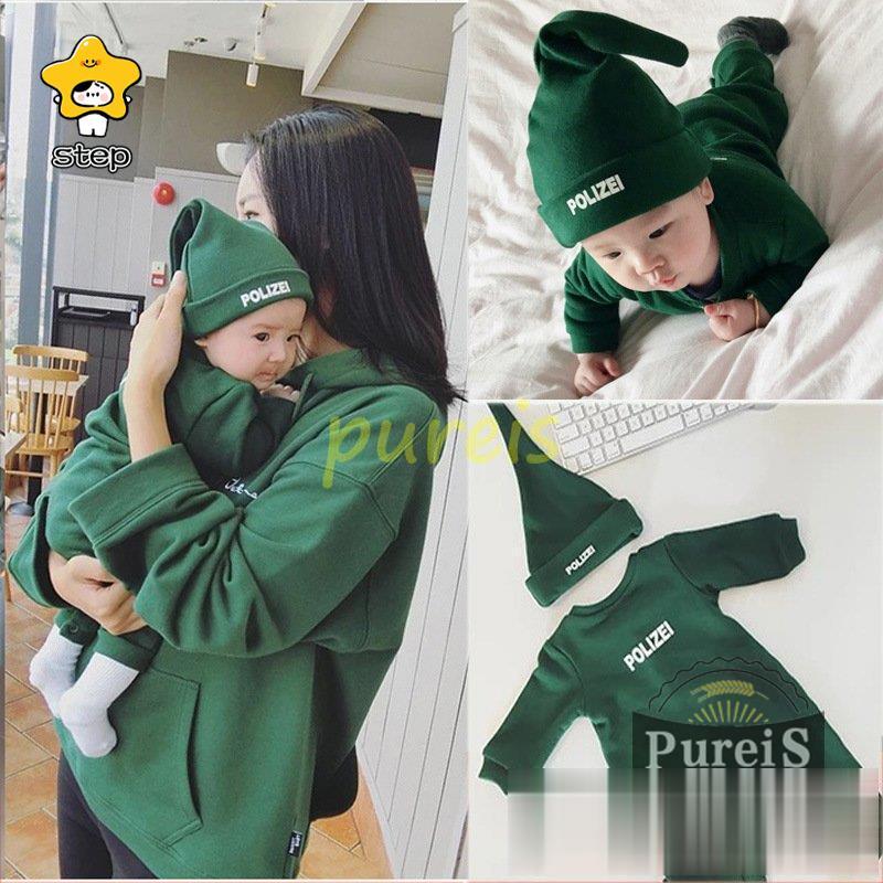 親子ペアルック ベビー 秋服 長袖 パーカー トップス レディース メンズ キッズ お揃い カップル 子供服 ベビー服 ロンパース カバーオール 刺繍 親子コーデ 親子ペアルック ベビー 秋服 長袖 パーカー トップス レディース