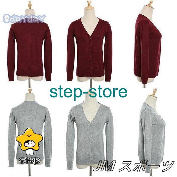 カーディガン レディース ニット カーディガン 洗えるニットショート丈 Vネック 長袖 UVカット 無地 事務 大人 シンプル 大きいサイズ 春 2018 a002 | ブランド登録なし | 11