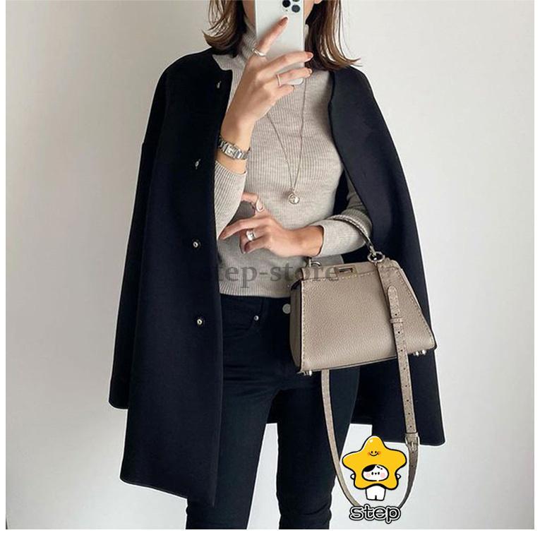 ノーカラーコート ロングコート レディース アウター 春秋冬