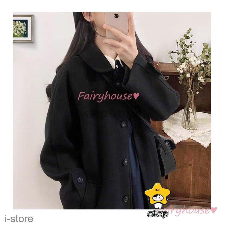 ステンカラーコート レディース 秋冬 40代 黒 チェスターコート ロング丈 ラシャジャケット オーバー 韓国風 アウター 通勤 オシャレ ゆったり 大人30代 50代 | ブランド登録なし | 14