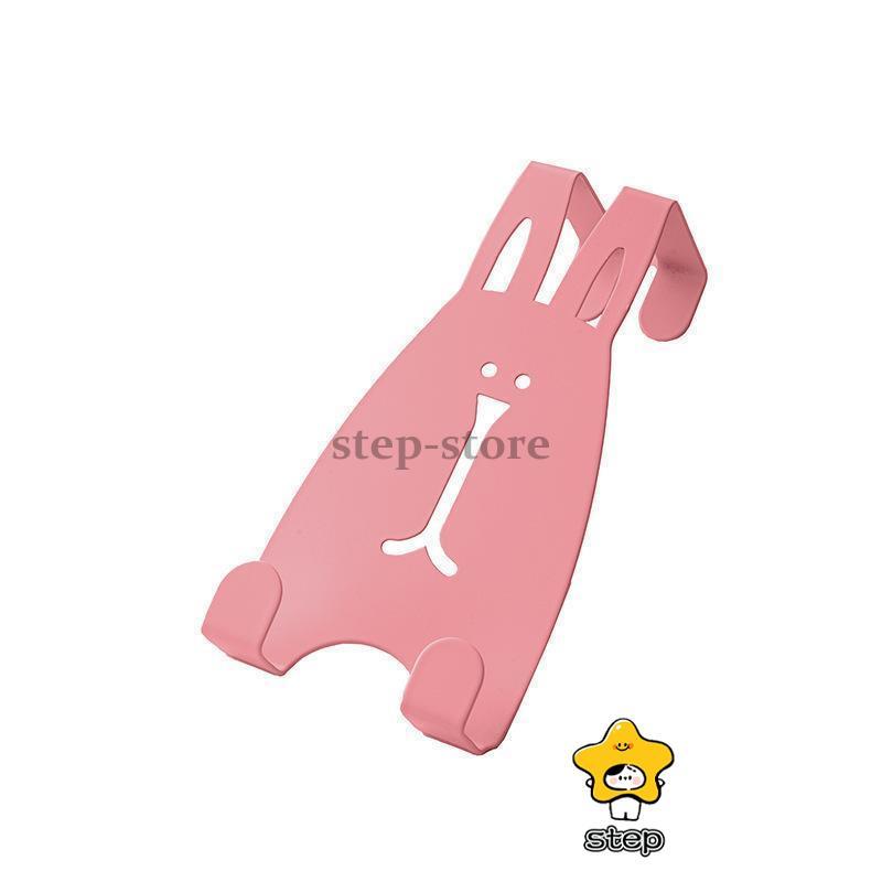 ドアハンガーフック ドアフック ウォールフック 2連 ドア用 ハンガーフック 帽子フック 吊り下げ収納 カバン 鞄 ウサギ かわいい | ブランド登録なし | 09