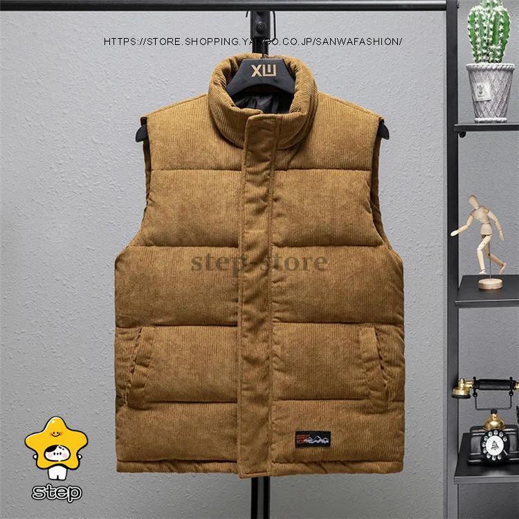 ダウンベスト メンズ ライト 軽量 中綿ベスト ジレベスト ダウンコート ジャンパー 秋冬 ダウンジャケット 防風防寒 防寒着 男性用ベスト | ブランド登録なし | 04