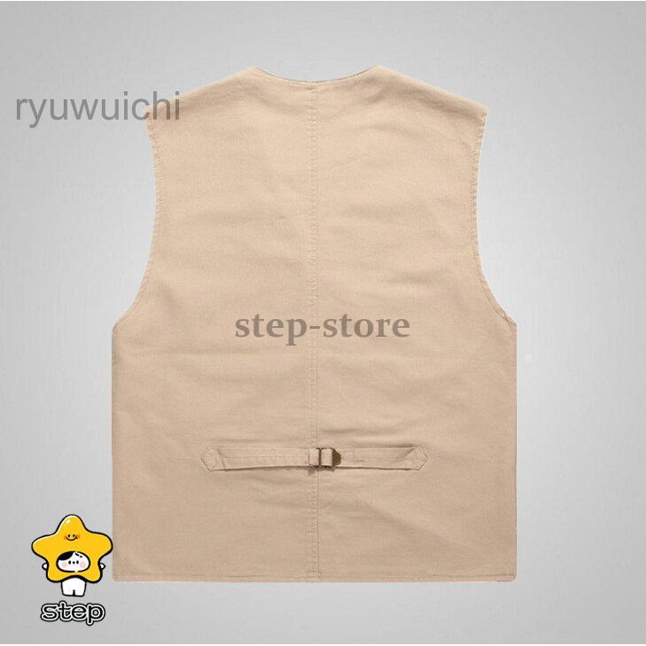 デニムベスト メンズ オシャレ ジレベスト 前開き デニム ベスト チョッキ メンズベスト トップス 春秋 40代 50代 | ブランド登録なし | 02