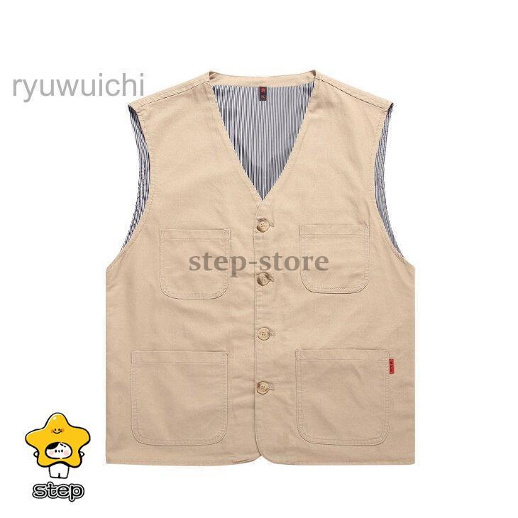 デニムベスト メンズ オシャレ ジレベスト 前開き デニム ベスト チョッキ メンズベスト トップス 春秋 40代 50代 | ブランド登録なし | 04