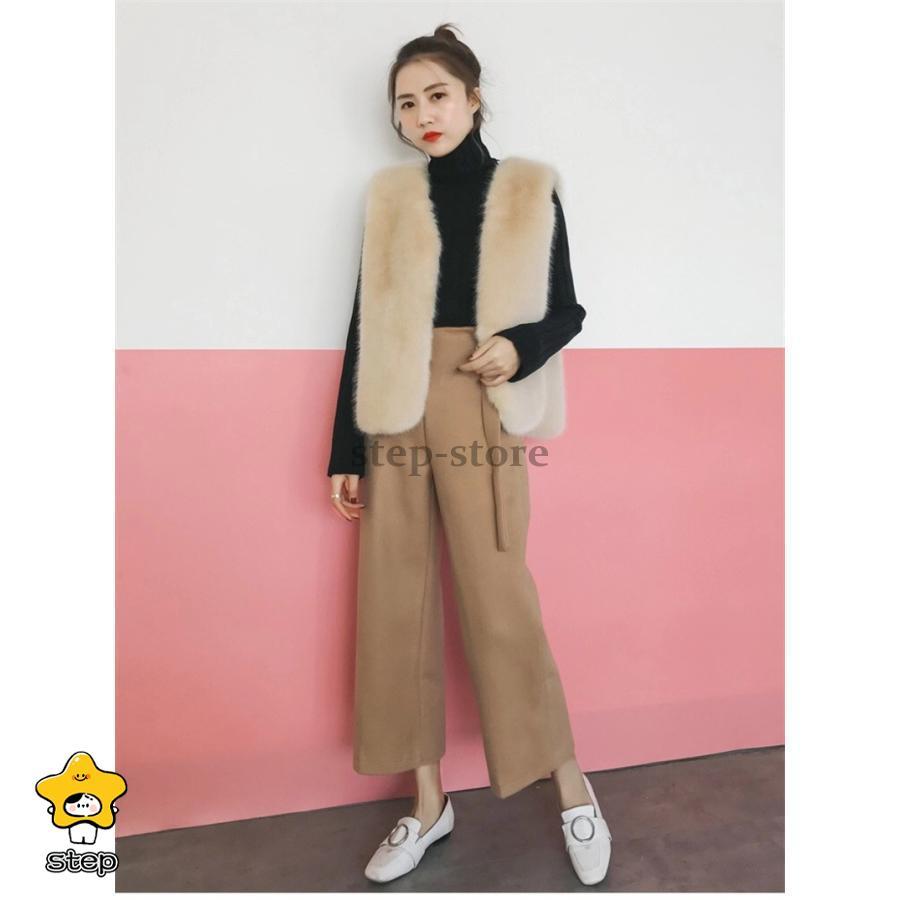 ファーベスト 毛皮ベスト ふわふわ ベスト レディース フェイクファー ファージャケット 秋冬 保温防寒 ノースリーブ 暖かい | ブランド登録なし | 12