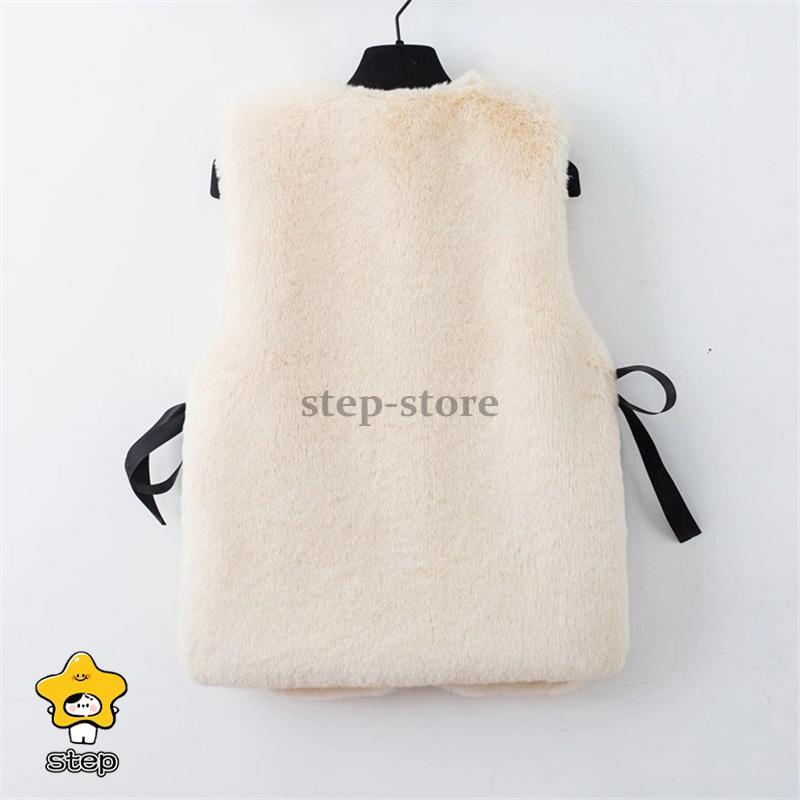 ファーベスト 毛皮ベスト ふわふわ ベスト レディース フェイクファー ファージャケット 秋冬 保温防寒 ノースリーブ 暖かい | ブランド登録なし | 13