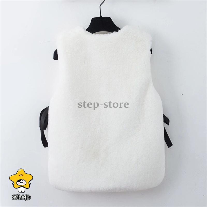 ファーベスト 毛皮ベスト ふわふわ ベスト レディース フェイクファー ファージャケット 秋冬 保温防寒 ノースリーブ 暖かい | ブランド登録なし | 15