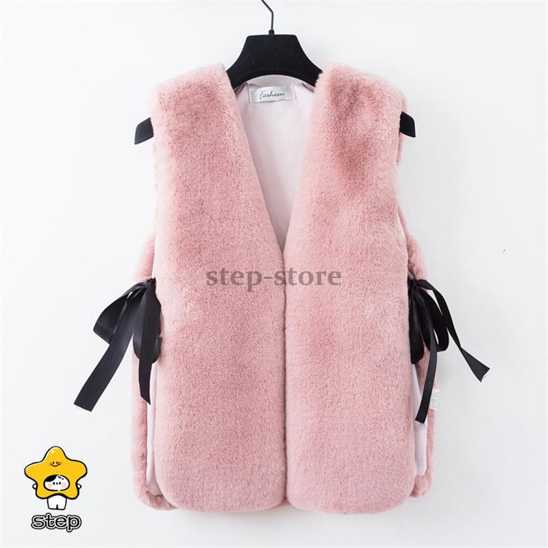 ファーベスト 毛皮ベスト ふわふわ ベスト レディース フェイクファー ファージャケット 秋冬 保温防寒 ノースリーブ 暖かい | ブランド登録なし | 04