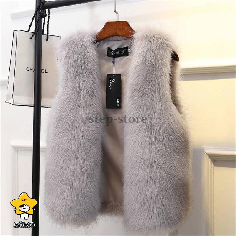 ファーベスト 毛皮ベスト ファー レディース 秋冬 ベスト ボアベスト 毛皮コート フェイクファー ブルゾン ふわふわ 暖かい プレゼント ギフト | ブランド登録なし | 03