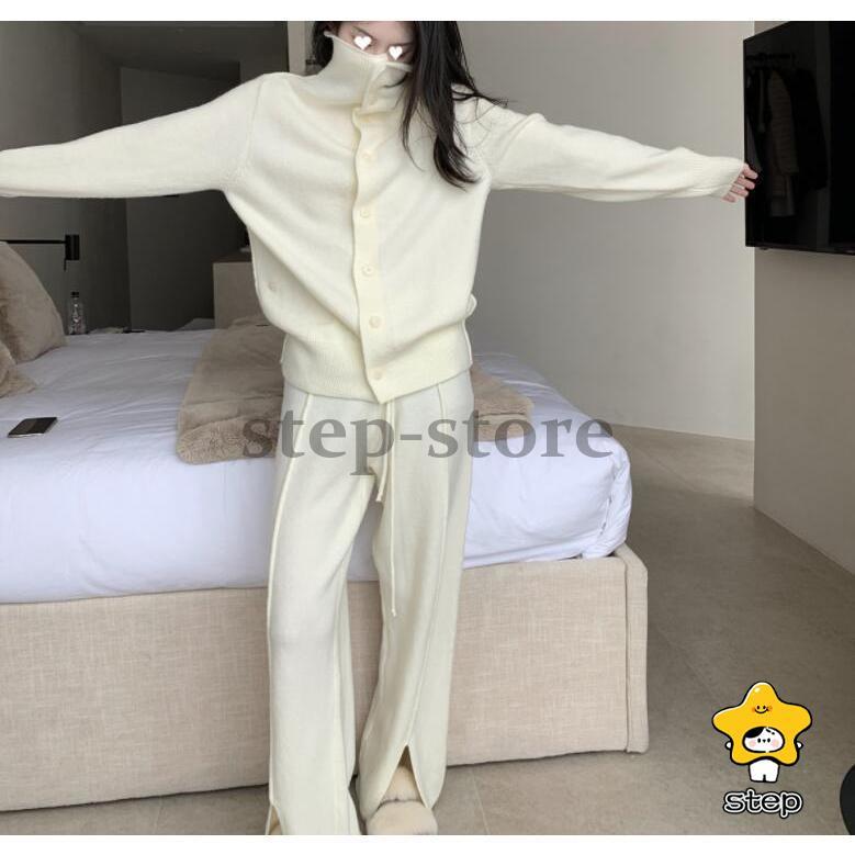 セットアップ レディース 秋冬 ニット ニットセーター ニット