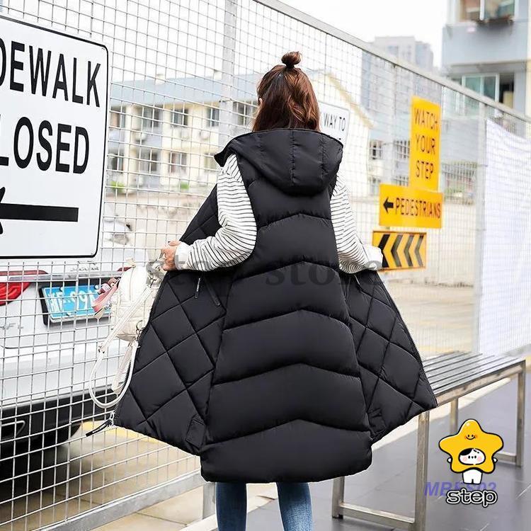 ロングベスト 秋服 レディース ライトアウター 上着 羽織り ダウンベスト キルティング 大きめ ゆったり 前開き 暖かい 防寒 秋冬 アウトドア | ブランド登録なし | 11