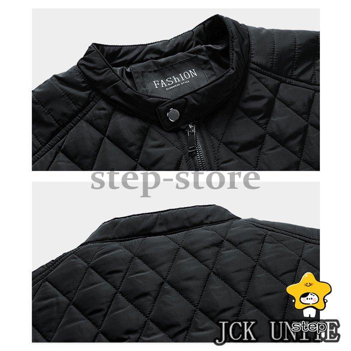 中綿ジャケット メンズ キルティングコート 中綿ダウン コート アウター 防寒 ビジネス スリム 軽めジャケット ショート丈 秋冬 大きいサイズ | ブランド登録なし | 02