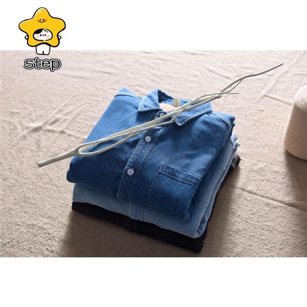 厚手 ネルシャツ デニムシャツ メンズ 裏起毛 長袖 無地 秋冬 極暖 ボア 防寒 お洒落 ゆったり カジュアル 紳士服 ビジネス 大きいサイズ | ブランド登録なし | 14