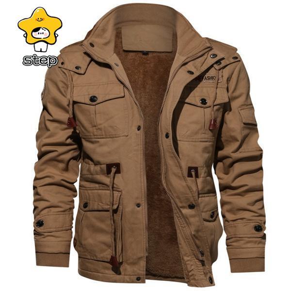 ミリタリージャケット ブルゾン メンズ ジャケット 裏起毛 コート ボア