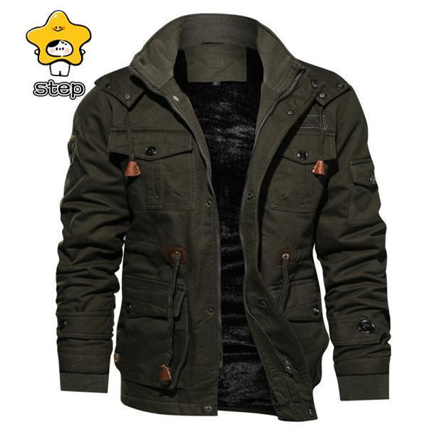 ミリタリージャケット ブルゾン メンズ ジャケット 裏起毛 コート ボア