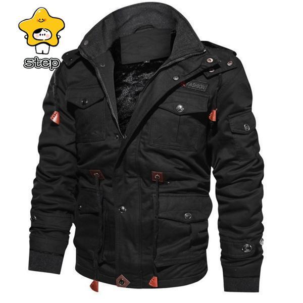 ミリタリージャケット ブルゾン メンズ ジャケット 裏起毛 コート ボア