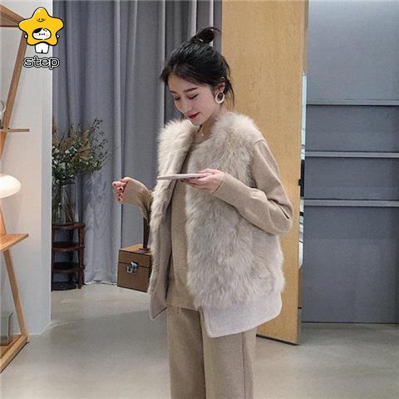 毛皮ベスト ファーベスト 着痩せ ショートベスト エコファー ジャケット ジレ アウター あったか 防寒着  体型カバー 着痩せ 売れ筋 | ブランド登録なし | 02