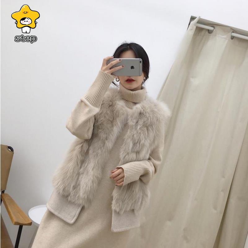 毛皮ベスト ファーベスト 着痩せ ショートベスト エコファー ジャケット ジレ アウター あったか 防寒着  体型カバー 着痩せ 売れ筋 | ブランド登録なし | 05