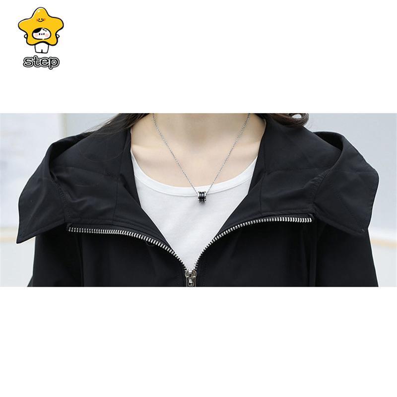 ブルゾン パーカー レディース 秋 秋服 アウター ウインドブレーカー フード付き ジャケット ジャンパー ビッグシルエット 春 春服 冬 | ブランド登録なし | 14