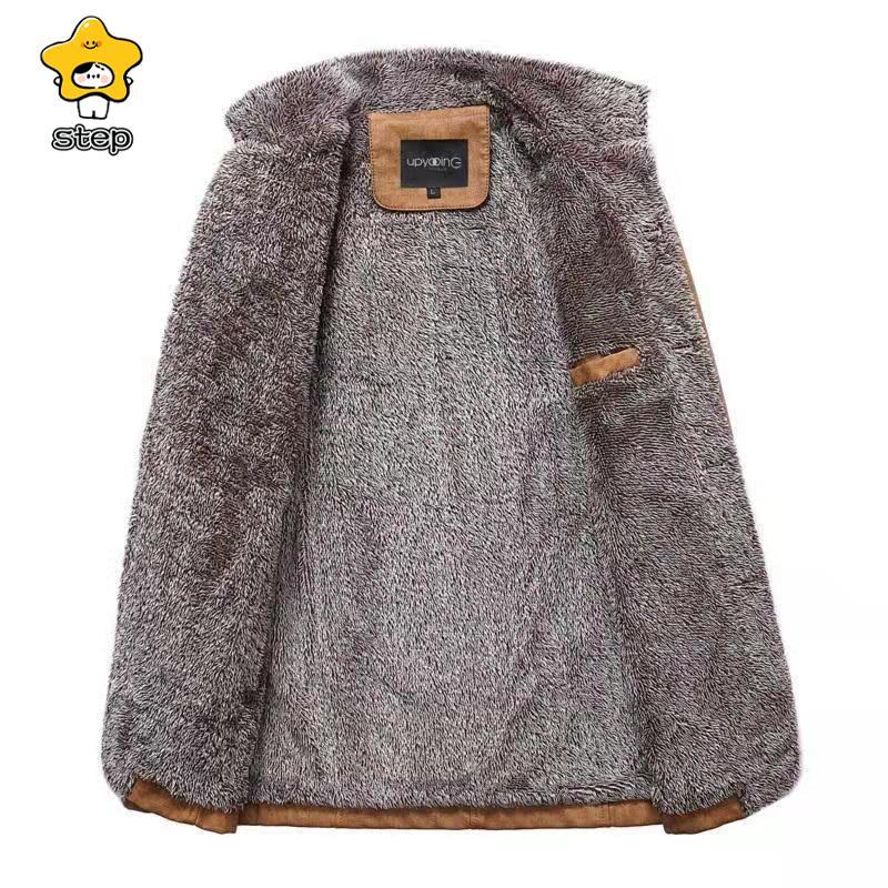 レザージャケット メンズ 革ジャン レザーコート 襟ボア 裏起毛 革ジャケット ブルゾン アウター PU 防寒 防水 防風 保温 ライダース バイク | ブランド登録なし | 09