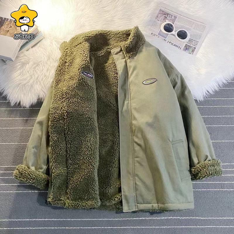 中綿ジャケット 中綿コート 裏ボア カジュアル 定番 ブルゾン 中綿入り 両面着れる服 リバーシブル 防寒 アウター アウトドア | ブランド登録なし | 03