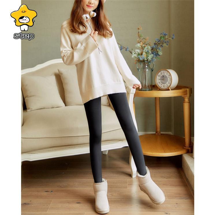 着圧タイツ タイツ トレンカ 2タイプ レディース フリース 裏起毛 ハイウエスト 暖か パンツ 保温 防寒 着痩せ 美腹 美尻 スリム | ブランド登録なし | 10