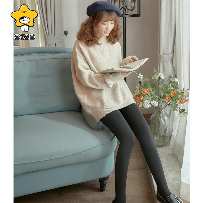着圧タイツ タイツ トレンカ 2タイプ レディース フリース 裏起毛 ハイウエスト 暖か パンツ 保温 防寒 着痩せ 美腹 美尻 スリム | ブランド登録なし | 13