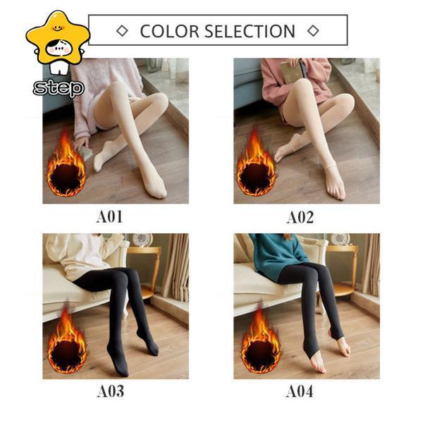 着圧タイツ タイツ トレンカ 2タイプ レディース フリース 裏起毛 ハイウエスト 暖か パンツ 保温 防寒 着痩せ 美腹 美尻 スリム | ブランド登録なし | 05