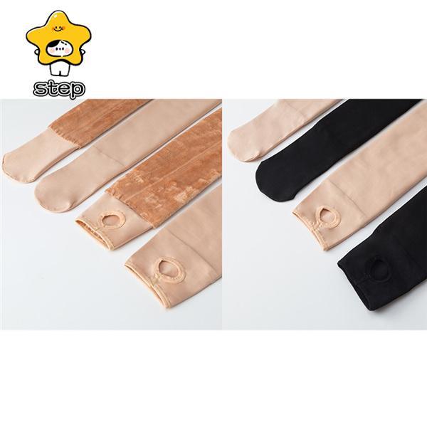 着圧タイツ タイツ トレンカ 2タイプ レディース フリース 裏起毛 ハイウエスト 暖か パンツ 保温 防寒 着痩せ 美腹 美尻 スリム | ブランド登録なし | 06