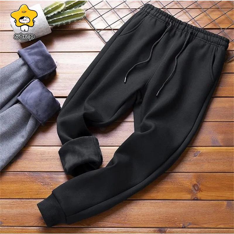 裏起毛パンツ メンズ スウェットパンツ 裏ボア 厚手 冬 防寒 防風 あったか 暖かい パンツ ジョガーパンツ イージーパンツ 通勤 | ブランド登録なし | 10