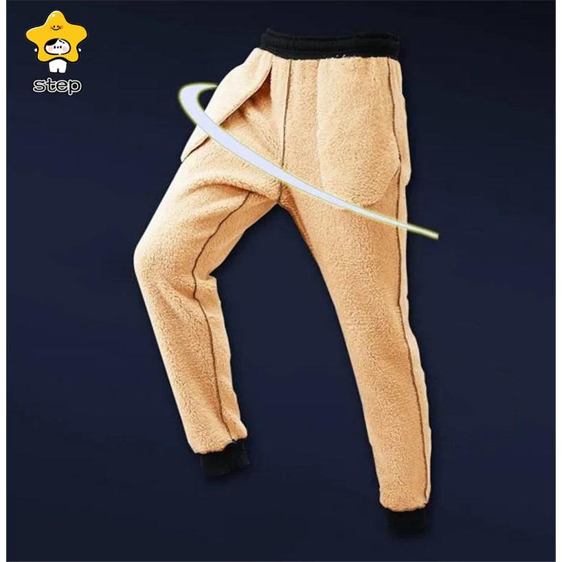 裏起毛パンツ メンズ スウェットパンツ 裏ボア 厚手 冬 防寒 防風 あったか 暖かい パンツ ジョガーパンツ イージーパンツ 通勤 | ブランド登録なし | 05