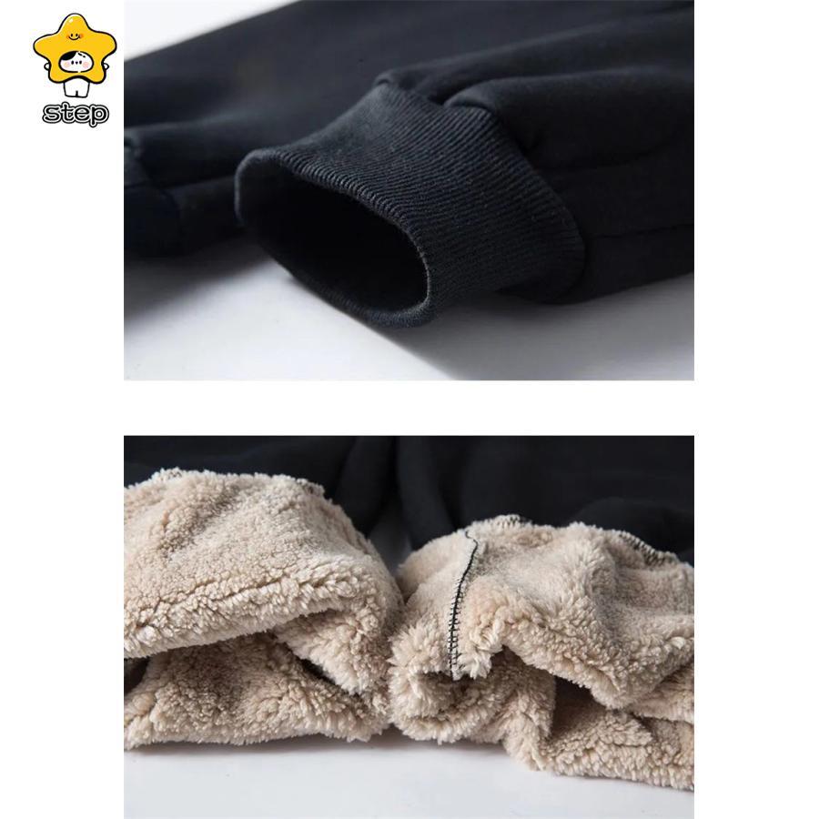 裏起毛パンツ メンズ スウェットパンツ 裏ボア 厚手 冬 防寒 防風 あったか 暖かい パンツ ジョガーパンツ イージーパンツ 通勤 | ブランド登録なし | 08