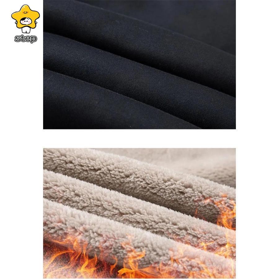 裏起毛パンツ メンズ スウェットパンツ 裏ボア 厚手 冬 防寒 防風 あったか 暖かい パンツ ジョガーパンツ イージーパンツ 通勤 | ブランド登録なし | 09