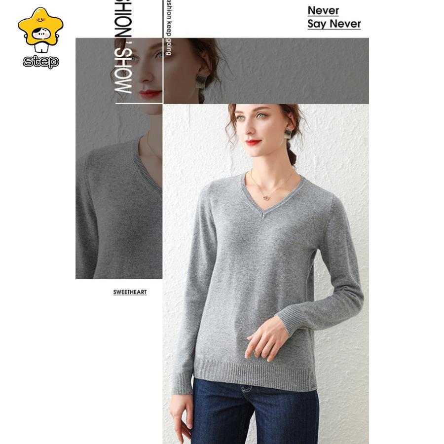 トップス レディース ニット ニットソー シャツ レディース カットソー Vネック 長袖 無地 インナー ストレッチ 秋 冬 秋冬 春 冬物 | ブランド登録なし | 13