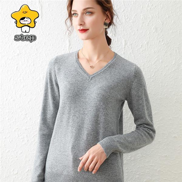 トップス レディース ニット ニットソー シャツ レディース カットソー Vネック 長袖 無地 インナー ストレッチ 秋 冬 秋冬 春 冬物 | ブランド登録なし | 04