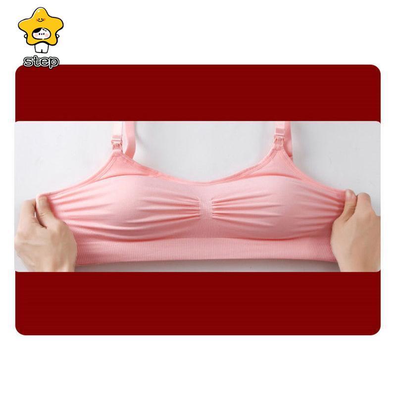 授乳ブラ キャミソール マタニティ カップ付き インナー タンクトップ 授乳服 安い 肌着 下着 授乳 育乳 ワンタッチ 産後 ノンワイヤーブラ | ブランド登録なし | 13