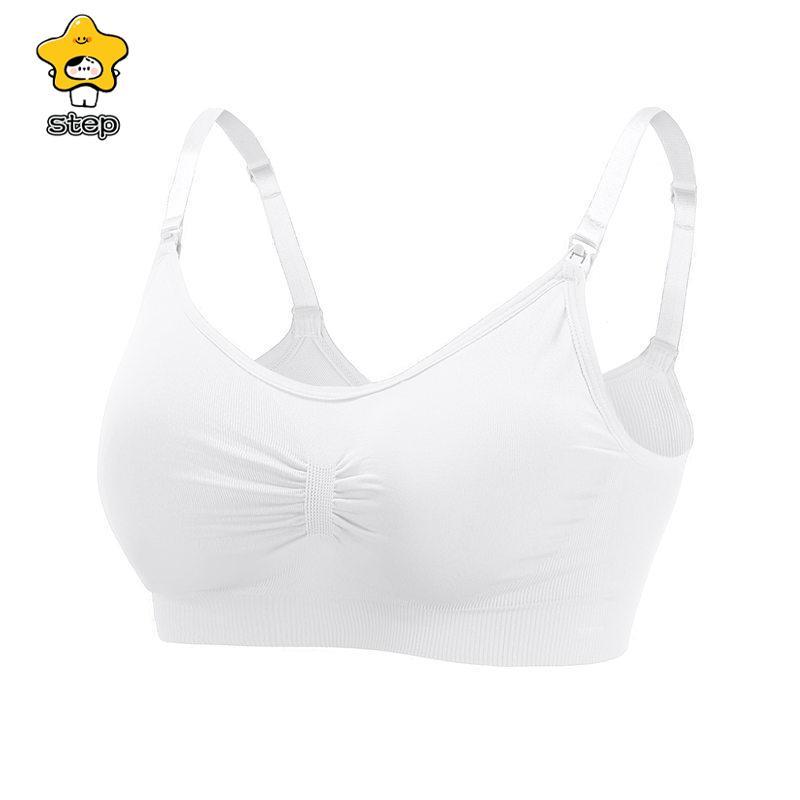 授乳ブラ キャミソール マタニティ カップ付き インナー タンクトップ 授乳服 安い 肌着 下着 授乳 育乳 ワンタッチ 産後 ノンワイヤーブラ | ブランド登録なし | 01
