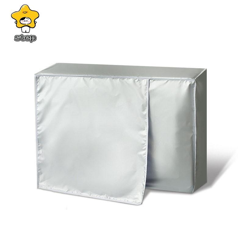 エアコン室外機カバー エアコン 室外機遮熱シート 室外機 カバー アルミ 日よけ 省エネ おしゃれ 雪 よけ 架台 遮熱 シート 防水 ほこり | ブランド登録なし | 05