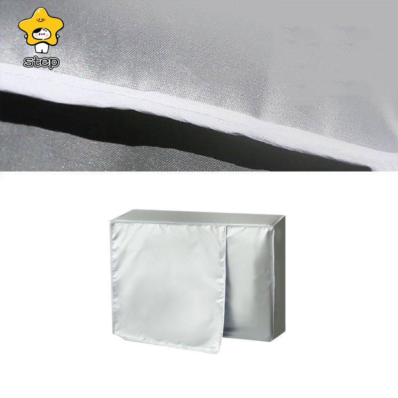 エアコン室外機カバー エアコン 室外機遮熱シート 室外機 カバー アルミ 日よけ 省エネ おしゃれ 雪 よけ 架台 遮熱 シート 防水 ほこり | ブランド登録なし | 06