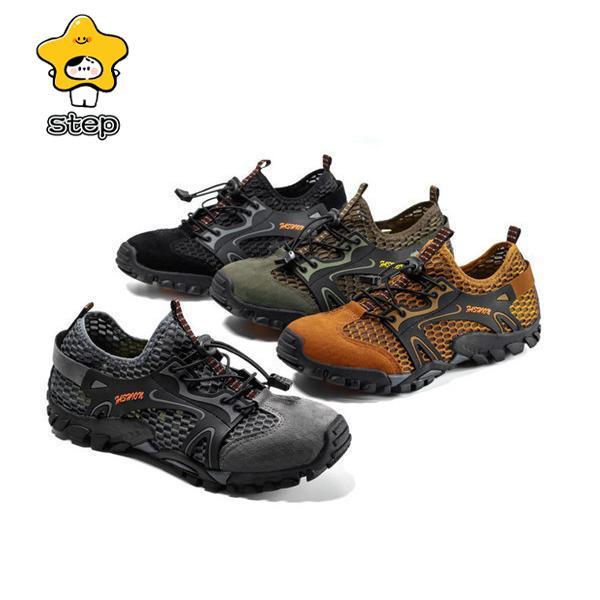 トレッキングシューズ メンズ レディース 男女兼用 お揃い ウォーターシューズ 軽量 水陸両用 登山靴 ハイキング 滑り止め 通気 速乾 アウトドア | ブランド登録なし | 15