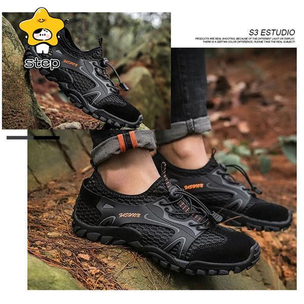 トレッキングシューズ メンズ レディース 男女兼用 お揃い ウォーターシューズ 軽量 水陸両用 登山靴 ハイキング 滑り止め 通気 速乾 アウトドア | ブランド登録なし | 17