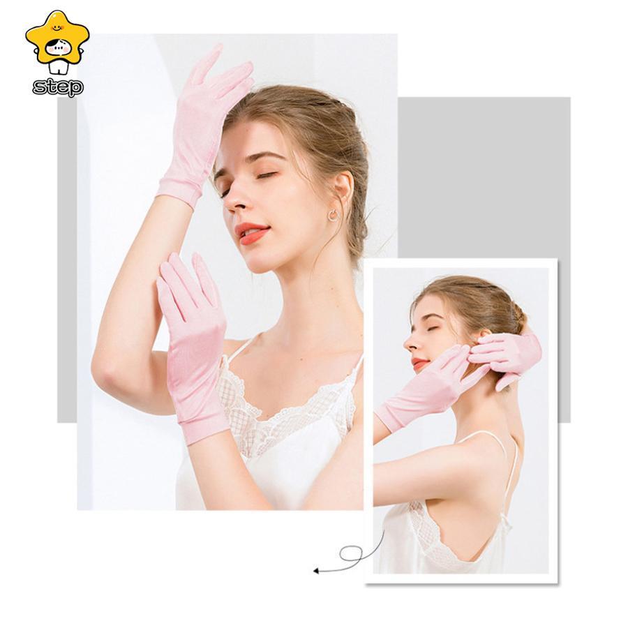 シルク 手袋 保湿 就寝用 手荒れ ハンドケア レディース ファッション ナイトグローブ おやすみ手袋 小物 UVカット対策 就寝用 紫外線 | ブランド登録なし | 16