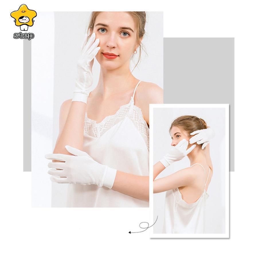 シルク 手袋 保湿 就寝用 手荒れ ハンドケア レディース ファッション ナイトグローブ おやすみ手袋 小物 UVカット対策 就寝用 紫外線 | ブランド登録なし | 17