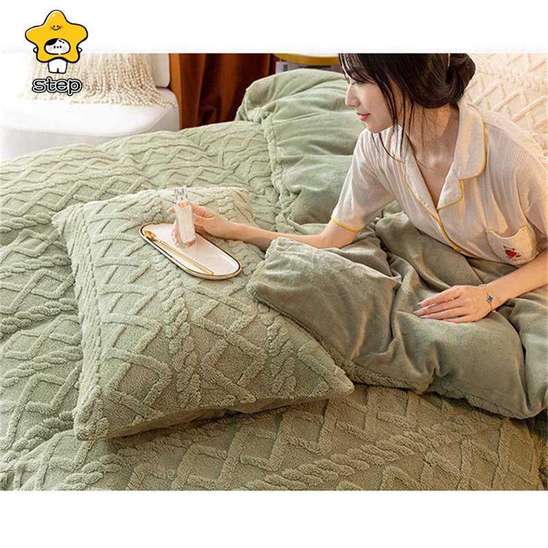 爆売中 おしゃれ 布団カバーセット セミダブル もこもこ 新生活