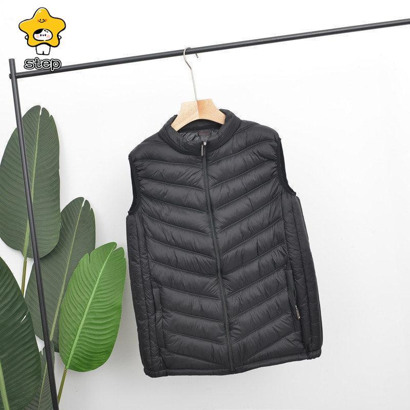 インナーベスト 中綿ベスト アウター ジャケット あったか 防寒着 無地 通勤 通学 爆売中 シンプル 軽量 定番 ビジネス | ブランド登録なし | 05