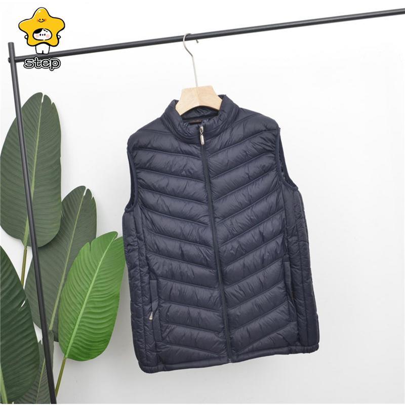 インナーベスト 中綿ベスト アウター ジャケット あったか 防寒着 無地 通勤 通学 爆売中 シンプル 軽量 定番 ビジネス | ブランド登録なし | 08