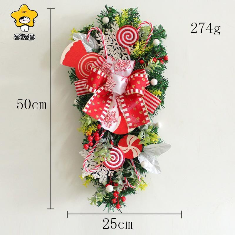 クリスマスリースクリスマススワッグ大きいオーナメント クリスマスリースクリスマススワッグ大きいオーナメント