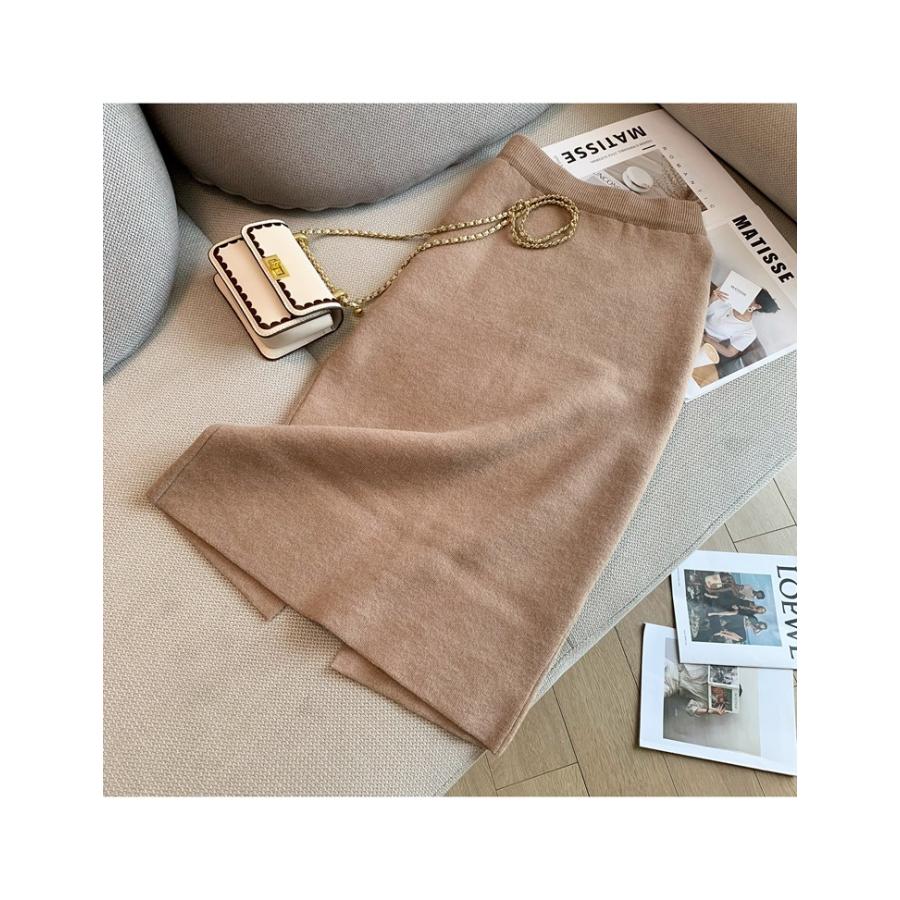 2点セット セット ニット セットアップ ショートセーター スカート