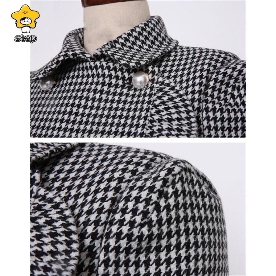 ワンピース レディース きれいめ フォーマル 結婚式 ドレス スーツ タイトワンピ 千鳥格 長袖 キャバ フォーマル 通勤 OL 30代 40代 着痩せ おしゃれ 卒業式 | ブランド登録なし | 11